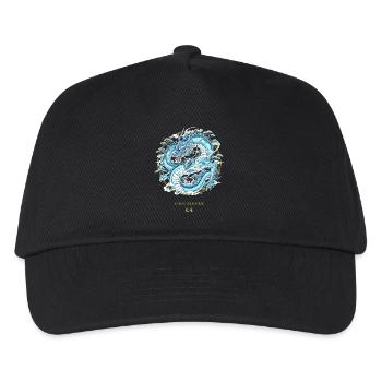 Brise céleste Dragon du vent céleste - Casquette de baseball Enfant - noir - Devant