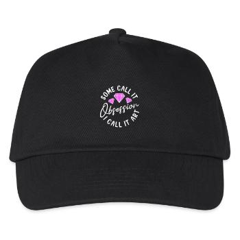 Artiste de peinture au diamant Appelez-le Obsession Diamond - Casquette de baseball Enfant - noir - Devant