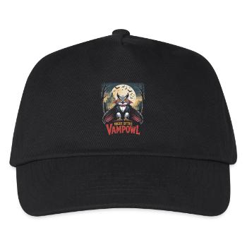 Night of the Vampire Owl - Kids’ Baseball Cap - black - Front