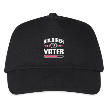 Dad-to-be SOON-TO-BE DAD Paternity Funny - Kids’ Baseball Cap - black - Front