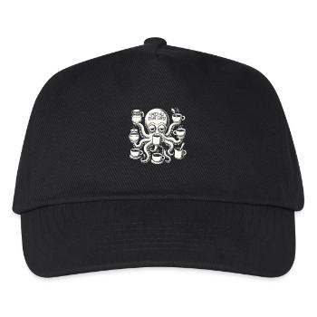 Ich brauche alle acht Tassen - Kinder Basecap - Schwarz - Vorne