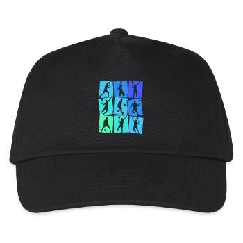 Badminton Badminton Badminton Players Boys Kids - Kids’ Baseball Cap - black - Front