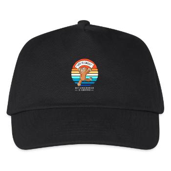 Gingerbread Christmas Gingerbread Man Gingerbread - Kids’ Baseball Cap - black - Front