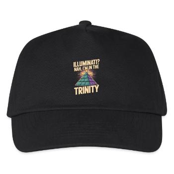 Les Illuminati chrétiens dans la Trinité - Casquette de baseball Enfant - noir - Devant