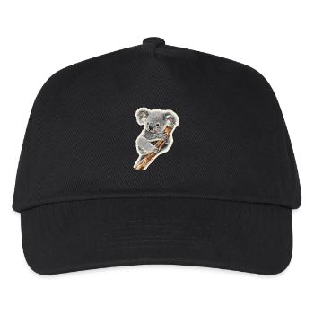 Koala - Kinder Basecap - Schwarz - Vorne