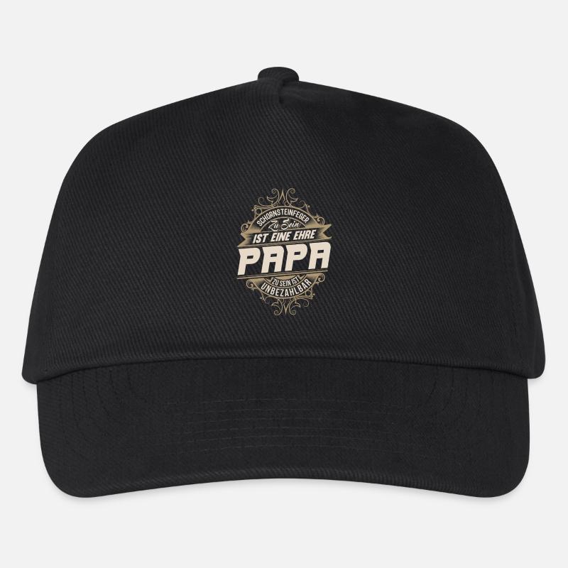 Schornsteinfeger Papa - Kinder Basecap - Schwarz