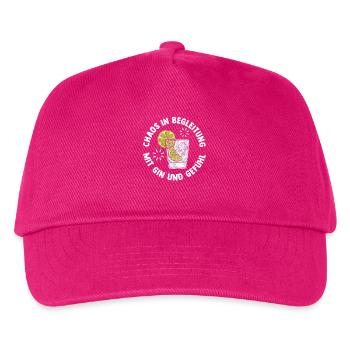 JGA Team Braut Junggesellinnenabschied - Kinder Basecap - Fuchsia - Vorne