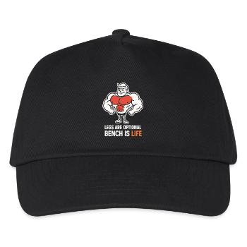 Drôle de développé couché Meme Spot Me Bro Powerlifting - Casquette de baseball Enfant - noir - Devant