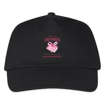 Cherries lovers cherry blossom sweet as cherries - Kids’ Baseball Cap - black - Front
