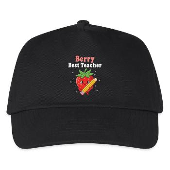Berry Best Teacher Elementary Teacher - Kids’ Baseball Cap - black - Front