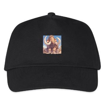 Mammuts Mammut - Kinder Basecap - Schwarz - Vorne