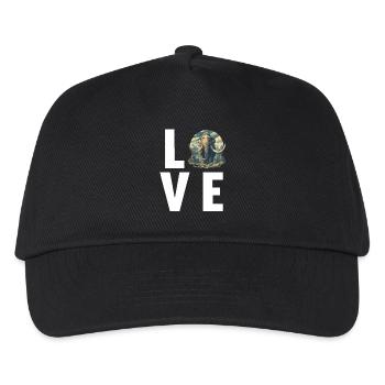 Mammuts Mammut - Kinder Basecap - Schwarz - Vorne