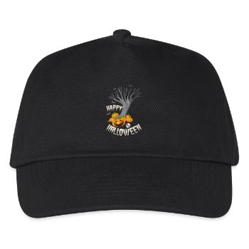 Halloween Jack-o-Lanterns Farm - Kids’ Baseball Cap - black - Front