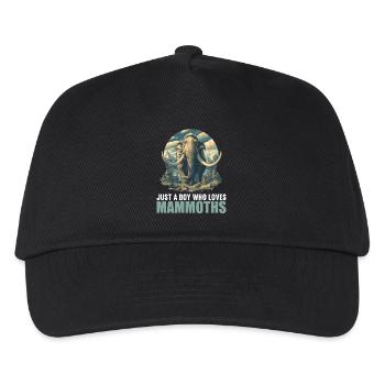 Mammuts Mammut - Kinder Basecap - Schwarz - Vorne