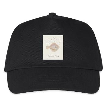 Mein Lieber Scholli Fischdesign - Kinder Basecap - Schwarz - Vorne