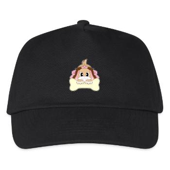 Dog Bridal Veil Wedding - Kids’ Baseball Cap - black - Front