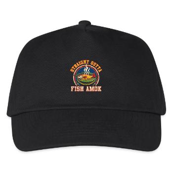 Cambodia Cambodians - Kids’ Baseball Cap - black - Front