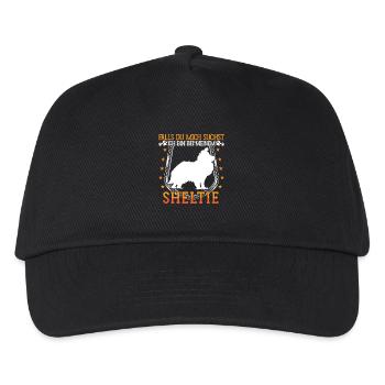 Samoyed is allergic sled dog - Kids’ Baseball Cap - black - Front