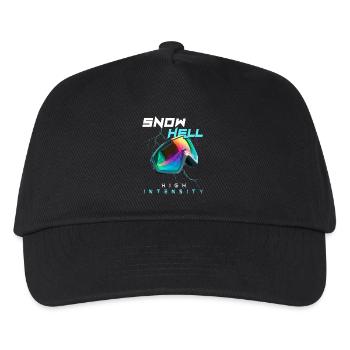 Snow Hell - High Intensity - Kids’ Baseball Cap - black - Front