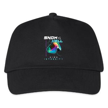 SNOW HELL 2.0 | High Intensity | Winter Sports - Kids’ Baseball Cap - black - Front
