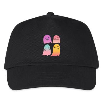 Pastel Ghosts - Kids’ Baseball Cap - black - Front