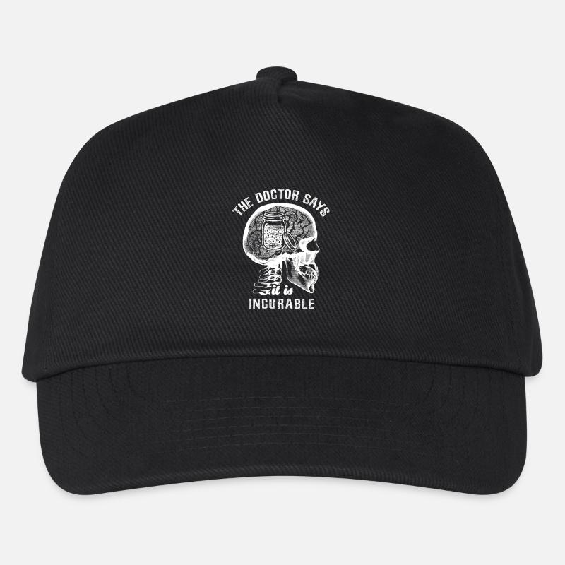 Le médecin dit que c’est incurable - au levain - Casquette de baseball Enfant - noir