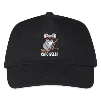 Ciao Bella - Kinder Basecap - Schwarz - Vorne