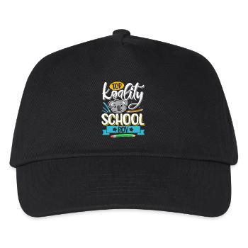 École Koala - Casquette de baseball Enfant - noir - Devant
