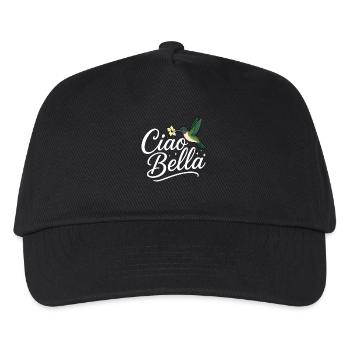 Ciao Bella - Kinder Basecap - Schwarz - Vorne