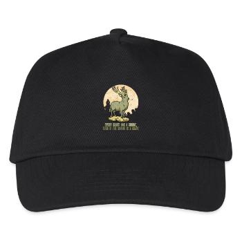 Créatures mythologiques Jackalope - Casquette de baseball Enfant - noir - Devant