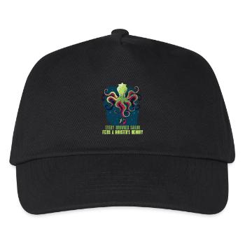 Créatures mythologiques du Kraken - Casquette de baseball Enfant - noir - Devant