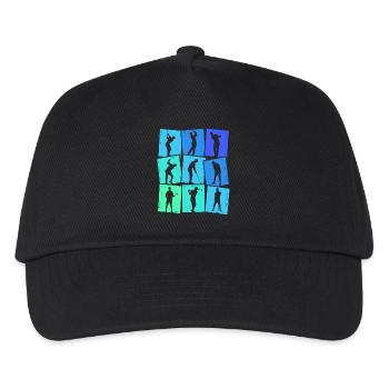 Golf Golfers Golfers Kids Men Boys - Kids’ Baseball Cap - black - Front