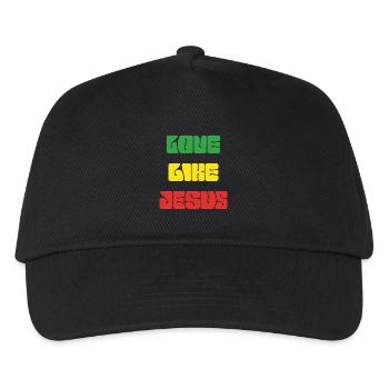 Love Life Jesus Popart - Kids’ Baseball Cap - black - Front