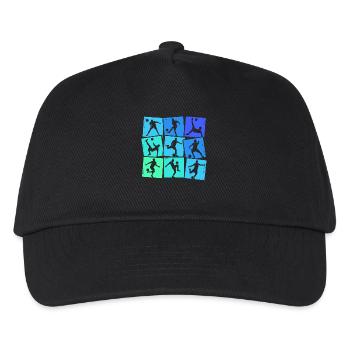 Soccer Soccer Players Soccer Players Kids Boys - Kids’ Baseball Cap - black - Front