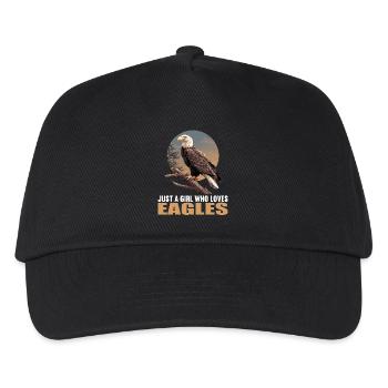 Eagle - Kids’ Baseball Cap - black - Front