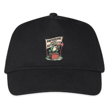 Amphibians Against Authority Portland - Kids’ Baseball Cap - black - Front