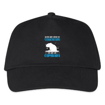 Capybara pas timide capybara - Casquette de baseball Enfant - noir - Devant