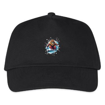 Löwe Snowboard - Kids’ Baseball Cap - black - Front