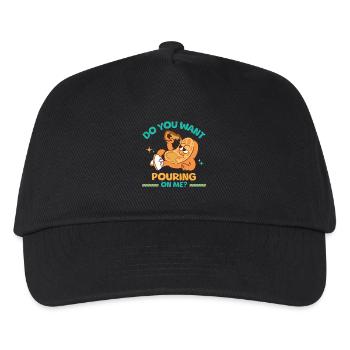 Waffle scent Sweet design for connoisseurs - Kids’ Baseball Cap - black - Front