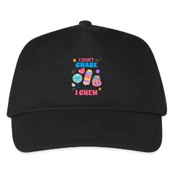 Candy Squad Süßigkeiten Crew Cadeau - Casquette de baseball Enfant - noir - Devant