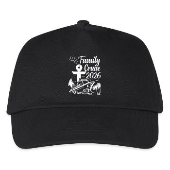 Family Cruise 2026 Summer Vacation Matching Family - Kids’ Baseball Cap - black - Front