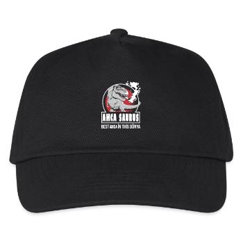 Türk AMCA SAURUS – Best Amca in this Dünya (türk) - Kids’ Baseball Cap - black - Front