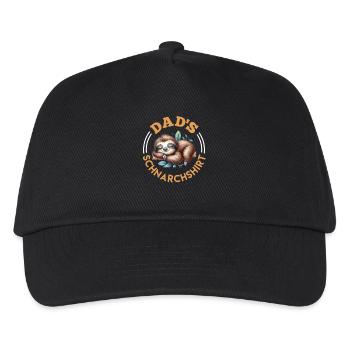 Dad-to-be DADDY'S SNORING SHIRT Funny - Kids’ Baseball Cap - black - Front