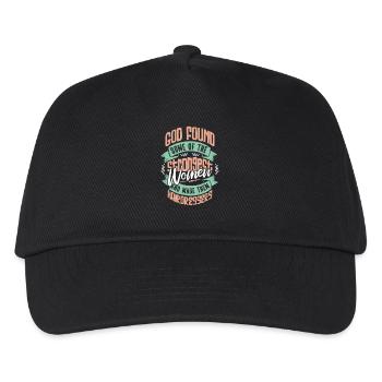 Hairdresser Motivational Gift - Kids’ Baseball Cap - black - Front