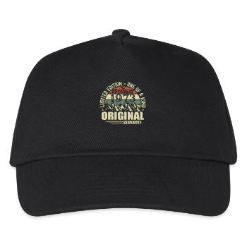 December 1973 December Anniversary December 1973 - Kids’ Baseball Cap - black - Front