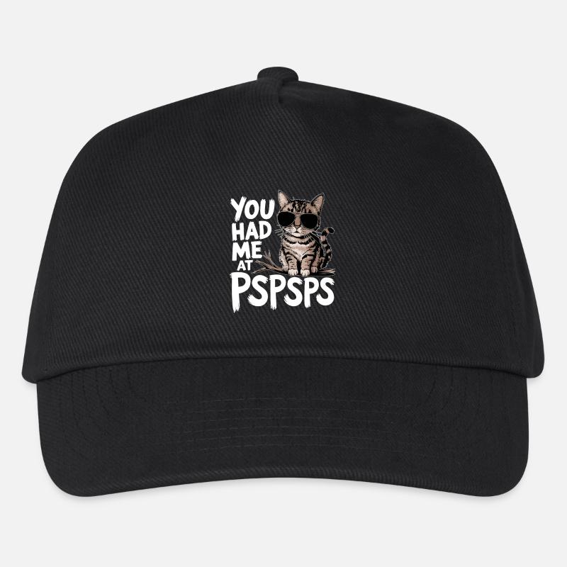 Katzensonnenbrille You Had Me at PSPS - Kinder Basecap - Schwarz