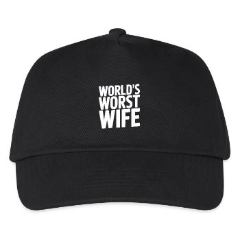 World’s Worst Wife - Kids’ Baseball Cap - black - Front