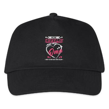 My granddaughter calls me grandma - Kids’ Baseball Cap - black - Front