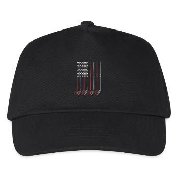 Para hockey sur glace handicap - Casquette de baseball Enfant - noir - Devant
