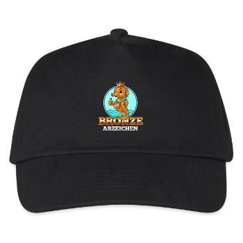 Seahorse Bronze Badge Swimming Course - Kids’ Baseball Cap - black - Front